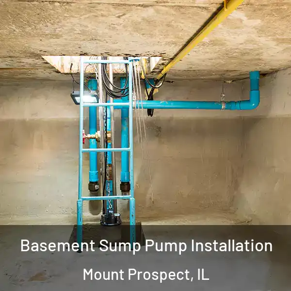  Basement Sump Pump Installation Mount Prospect, IL