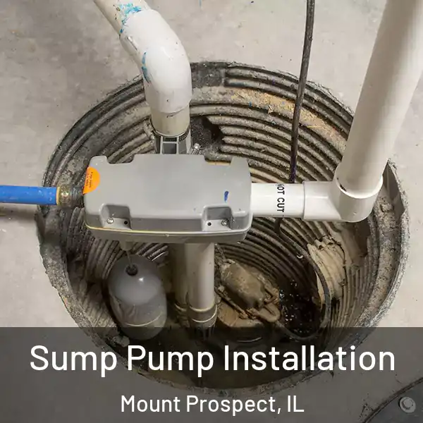  Sump Pump Installation Mount Prospect, IL